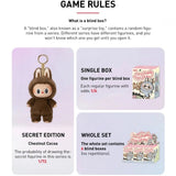 THE MONSTERS Exciting Macaroons - LABUBU v1 Plush Pendant