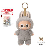 POPMART Exciting Macaron Labubu V1 Vinyl Face Plush Hanging Pendant Bagcharm Keychain