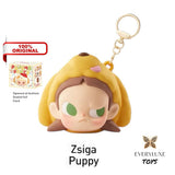 POP BEAN Pajama Party earphone bag case Molly Puppy Skullpanda Panda Dimoo Crybaby Squirrel Secret
