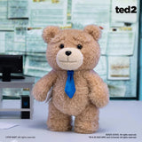 POPMART Ted2 Teddy Bear Action Plush Pendant Bagcharm Keychain Party Raincoat Bow tie vest necktie