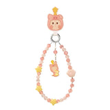 POPMART POPBEAN Pajama Party  Phone Chain Pino Kubo Molly Pucky Crybaby Hacipupu Dimoo Labubu Hirono