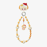 POPMART POPBEAN Pajama Party  Phone Chain Pino Kubo Molly Pucky Crybaby Hacipupu Dimoo Labubu Hirono