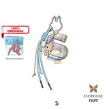 THE MONSTERS LABUBU Pin for Love Letter Pendant Keychain A B C D E F G H I J K L M N O P Q R S T U V